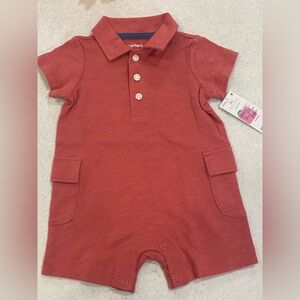 Carter’s 3 month salmon colored one piece outfit New With Tags (Oct)